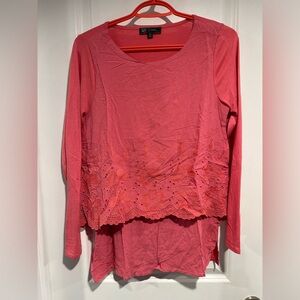 LONG SLEEVE EYELET EASY